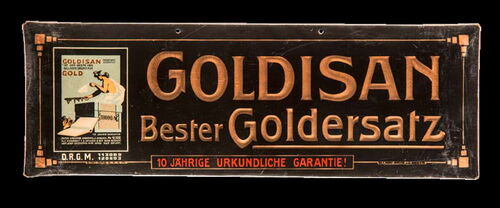 Goldisan – Bester Goldersatz, ca. 1908-1914