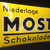 Most Schokolade Emailschild