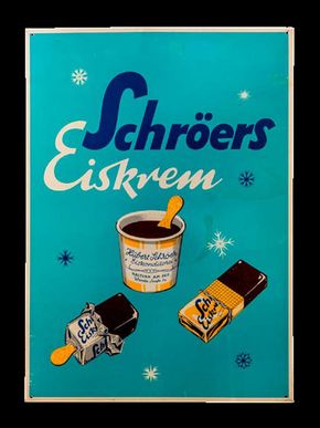 Schröers Eiskrem, um 1955