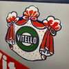  Vitello Delikatess Margarine Emailschild  Tetschen 51 x 36 cm - D/CZ um 1930