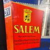 Wenn sie mild ist, heisst Sie Salem !  XXL Blechschild Salem Cigaretten Dresden 97 x 68 cm um 1930