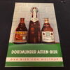Dortmunder Actienbräu 58 x 38 cm Blechschild mint im Papier - Dortmund um 1960