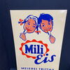 Meierei Trittau - Mili Eis (großes  Blechschild um 1960)