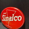 Sinalco Emailleschild - Seltene Version - ... trink Sinalco 33 x 40 cm - D um 1955