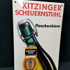 Heyd & Scheuernstuhl Brauerei Kitzingen Emailschild (Um 1930)