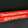 Esso oder Standard - Zwei top erhaltene Emailleschilder, die ursprünglich an einer Tankstelle verwendet werden sollten (1950/1960)