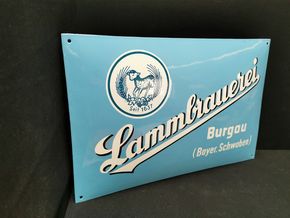 Lammbrauerei Burgau (Bayer. Schwaben) aus der Zeit um 1950