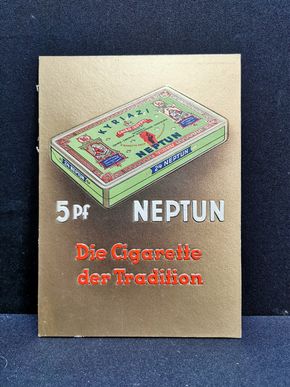 Kyriazi Neptun Werbepappe (Um 1930)