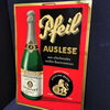 Pfeil Fruchtschaumwein Cabinet Auslese (Blechschild aus der Zeit um 1930)