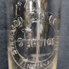 Standard Oil Company - Original Ölflasche mit Ausgießer, Deckelchen und ultra seltener Zahlenblechbanderole - Hier die Ziffer 20