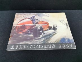 Continental Achievements - Originalbroschüre aus dem Jahr 1937