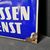 ADAC Straßen-Dienst / Gewölbtes Emailleschild um 1950