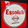 Essolub / Standard Motor Oel / XL Vorkriegsemailleschild in spektakulärer Erhaltung