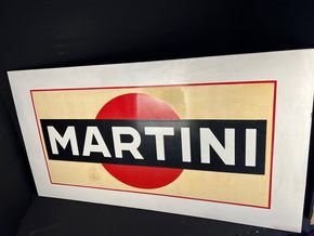 Martini XXL Emailleschild 150 x 80 cm - Belgien 1964
