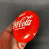 Trink Coca-Cola Schutzmarke Türschild Button 9cm um 1955