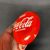Trink Coca-Cola Schutzmarke Türschild Button 9cm um 1955