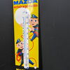 Mazda - La lampe éclairage-radio (emailliertes Thermometer um 1955)
