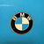 Kleines Emailschild - BMW Club Lokal  20 x 12,5 cm - D um 1980