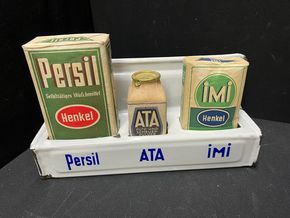 Persil - Ata - Imi - Emailliertes Werbe-Präsentationsrega