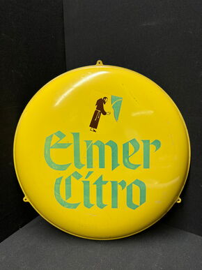 Elmer Citro - Blechschild um 1955