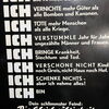 Blechschild zur Unfallverhütung (Motiv 2)