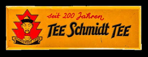 Tee Schmidt Tee um 1930
