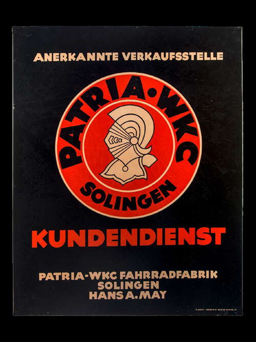 Patria – WKC Fahrradfabrik, 50er Jahre