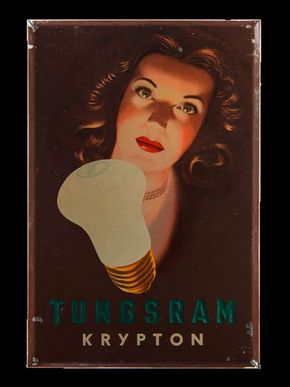 Tungsram Krypton – Glühbirnen um 1930/1950