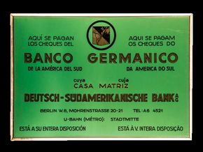Deutsch-Südamerikanische Bank AG um 1930