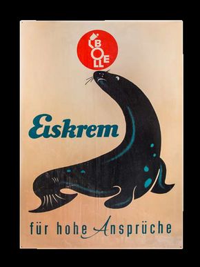 Bolle Eiskrem, um 1965