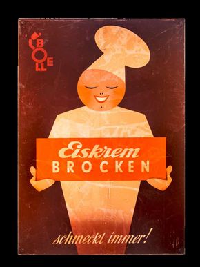 Bolle – Eiskrem Brocken, um 1950
