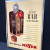 Meyer Spirituosen - Die Bar in der Flasche (50er Jahre) A179