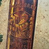Wormser Apostelbräu Blechschild - seltene Ausführung - Werger Brauerei Worms 47 x 33 cm D um 1915