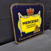 Mercedes Batschari Zigaretten Glasschild (Um 1950)