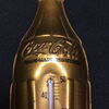 Coca Cola Blechthermometer (6 x 18 cm) USA um 1950