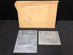 Umschlag mit 2 zwei Druckplatten (SchünemannVerlag)