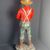 Werbefigur Junge mit Hosenträgern  93 x 26 cm um 1930