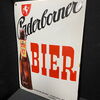 Paderborner Bier - Gewölbtes Emailleschild aus der Zeit um 1930