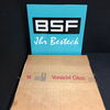 BSF - Ihr Besteck Emailschild im Originalkarton (1965)