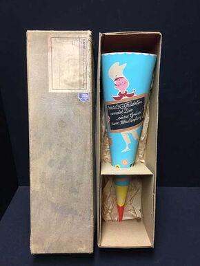 Maggi Schultüte im Originalkarton (50er Jahre)