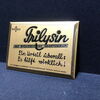 Trilysin Haartonikum - Blechtürschild mit Semi-Glas-Überzug (1930/1950) A39
