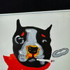 Casanova Cigaretten - Emailschild - Ludwig Hohlwein 20 x 30 cm - Reproduktion