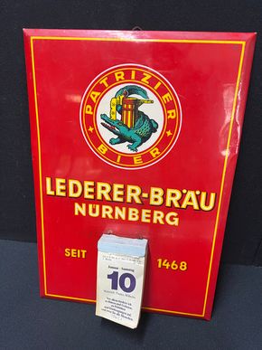 Lederer Bräu Nürnberg (Imoglas Kalender)