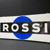 Rossi Emailleschild in stattlicher Größe (1961)
