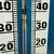 V 10 GT - Pneus Kleber - Emaillethermometer (50er Jahre)