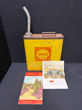 Shell - 3er Set alter Sammlerartikel