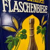 Hubertus Bräu (Laa Thaya - geprägtes Blechschild um 1920)