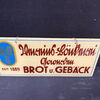 Vereinsbäckerei Gaarden - Brot und Gebäck seit 1889 (Glaswerbeschild um 1930) Kiel