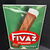 Fivaz Stumpen (abgekantetes Emailschild um 1930)