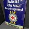 Deutsches Rotes Kreuz Bergungsrettungsdienst (Gewölbtes Emailleschild)